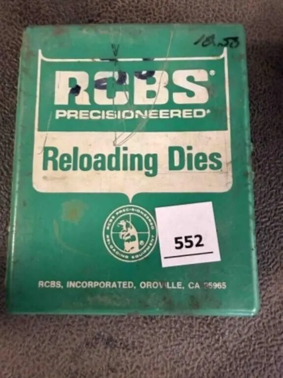 RCBS .38 spec. WC die set
