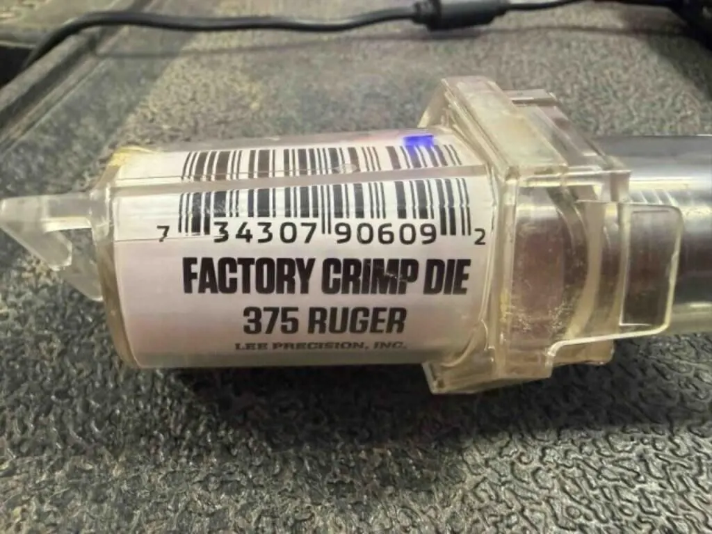 Lee Factory crimp 375 Ruger die