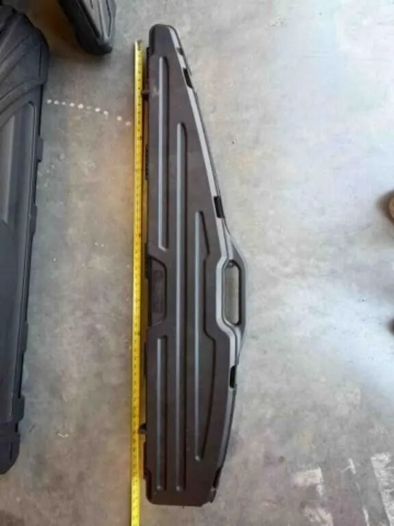 Plastic rifle case