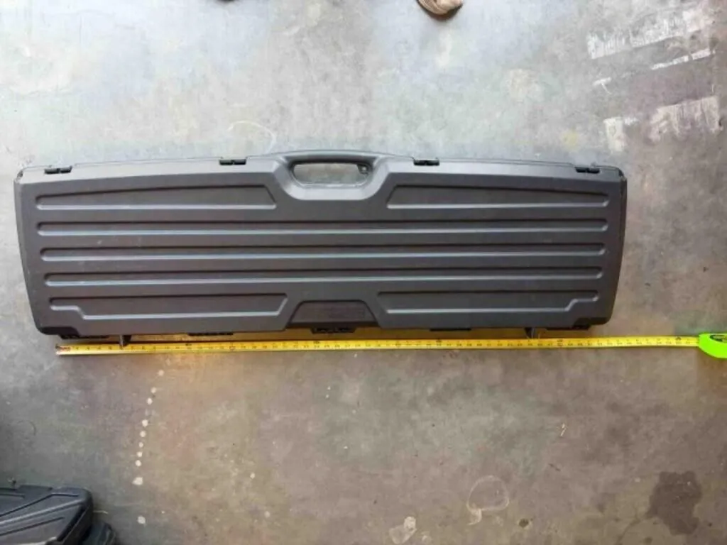 Plastic rifle case