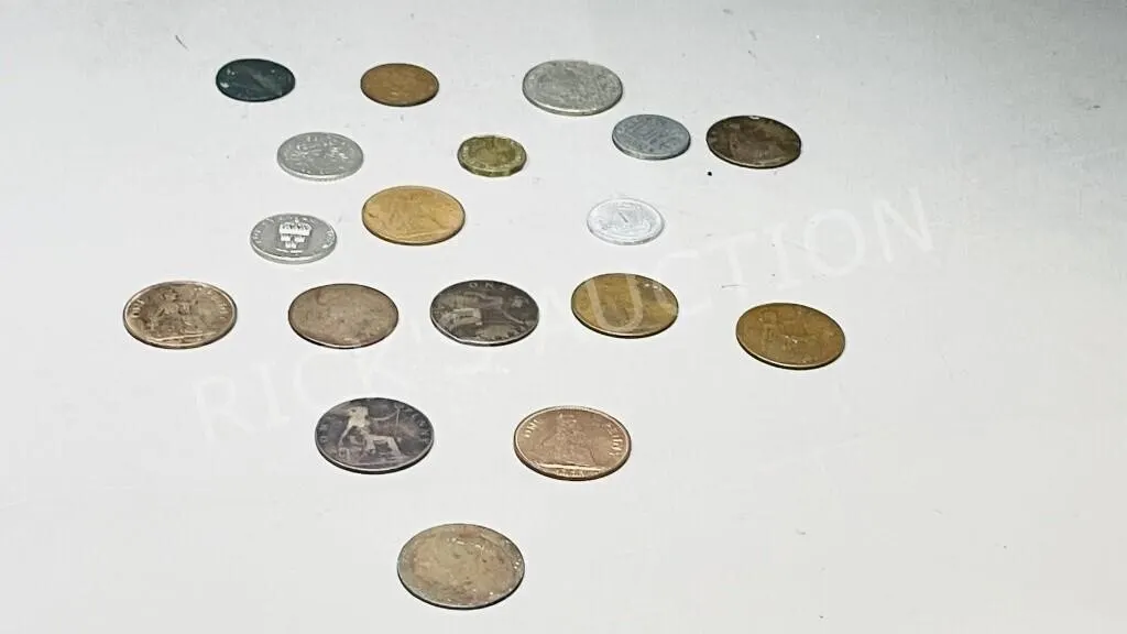 vintage British & world coins