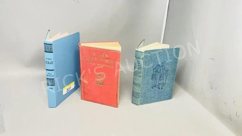 3- vintage story books, 1919, 1957, 1963