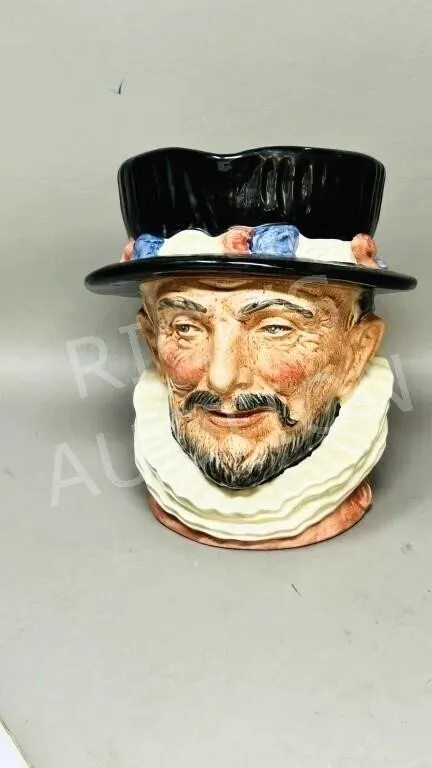 Royal Doulton 7" " Beef Eater " toby jug