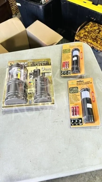 3 New LED lantern sets