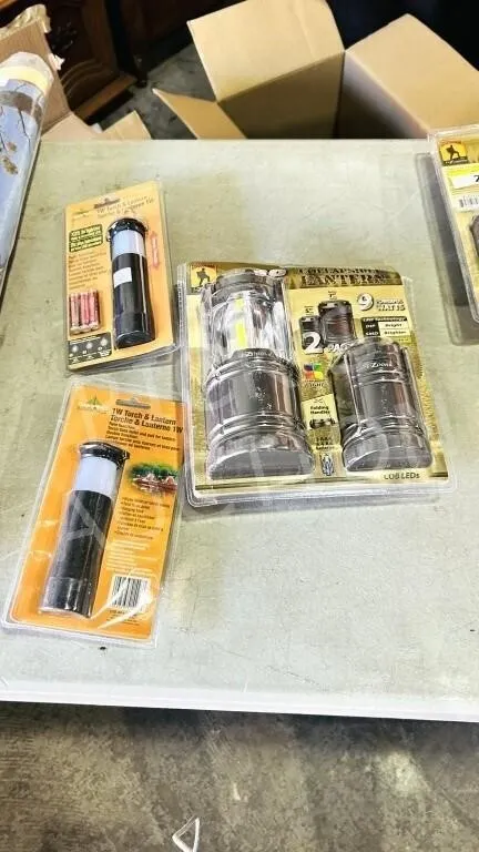 3 New LED lantern sets
