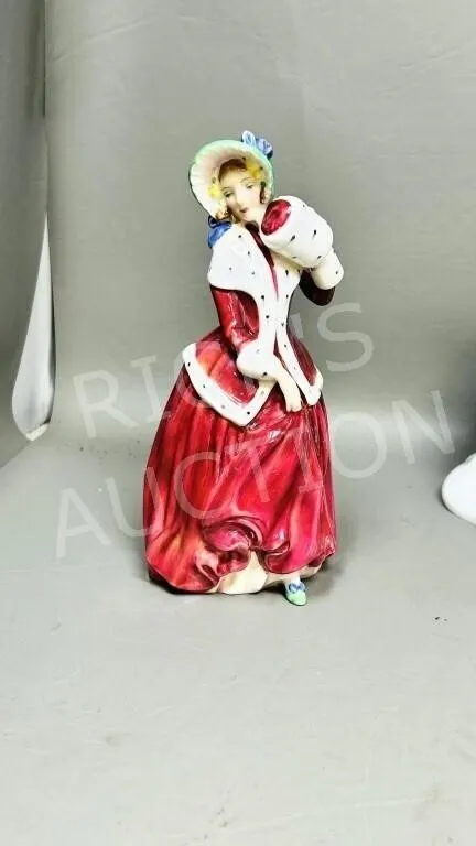 Royal Doulton " Christmas Morn" 7" figure