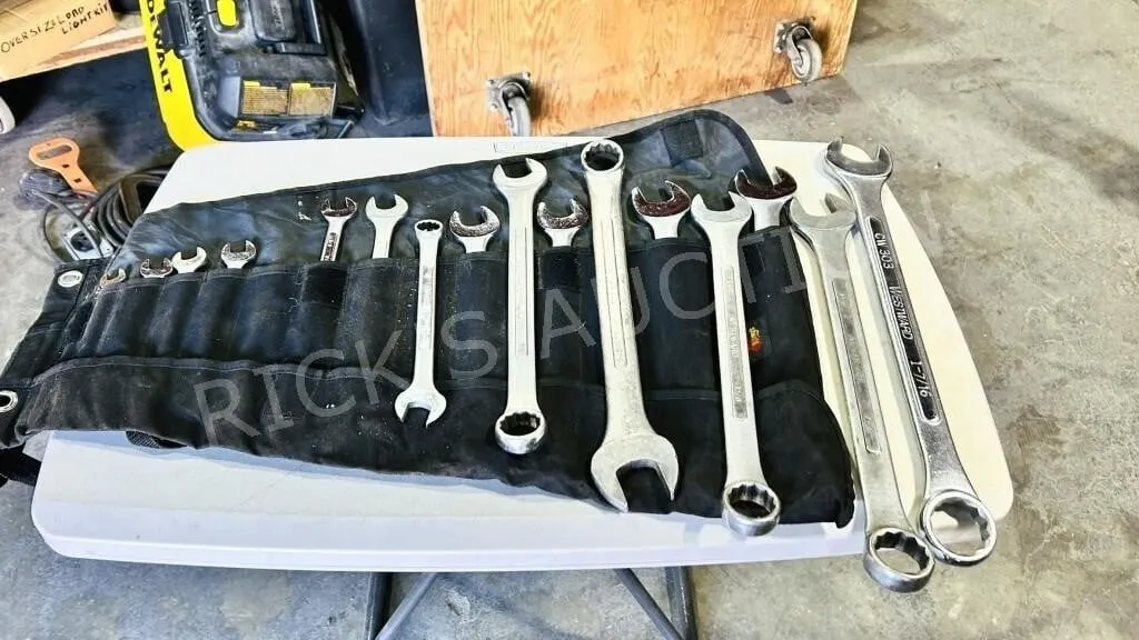 West Ward wrench set 3 /8" to 1 7/16.