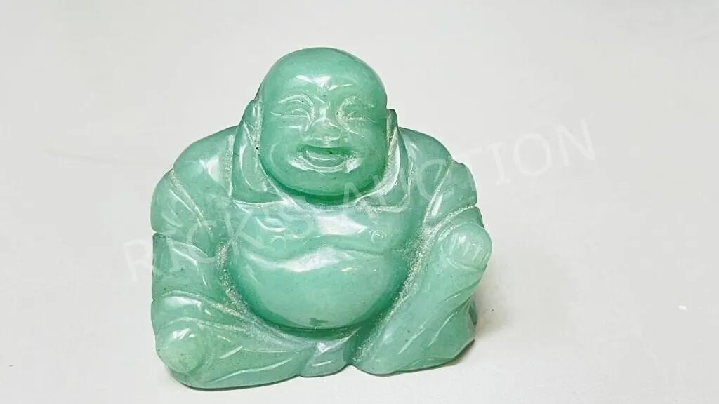 hand carved Jade buddha