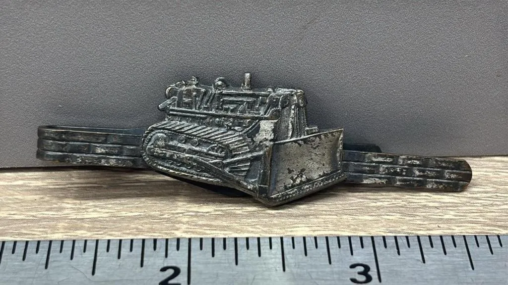 Bulldozer Tie Clip. *DC