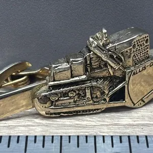 Allis-Chalmers Bulldozer Tie Clip, Mercury Ind.