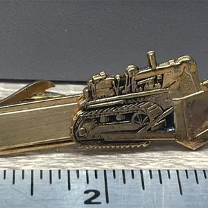 Bulldozer Tie Clip. *DC