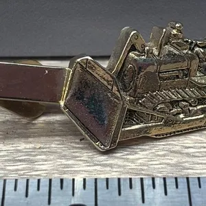 Euclid Bulldozer Tie Clip, Mercury Ind. *DC