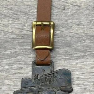 Allis-Chalmers Crawler Tractor Pocket Watch Fob.