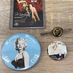 Marilyn Manroe Tie Clip, Pins Etc. *DC