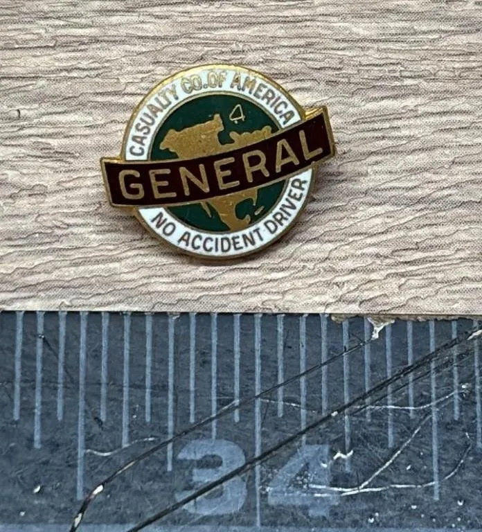 General No Accident Driver Pin. *DC