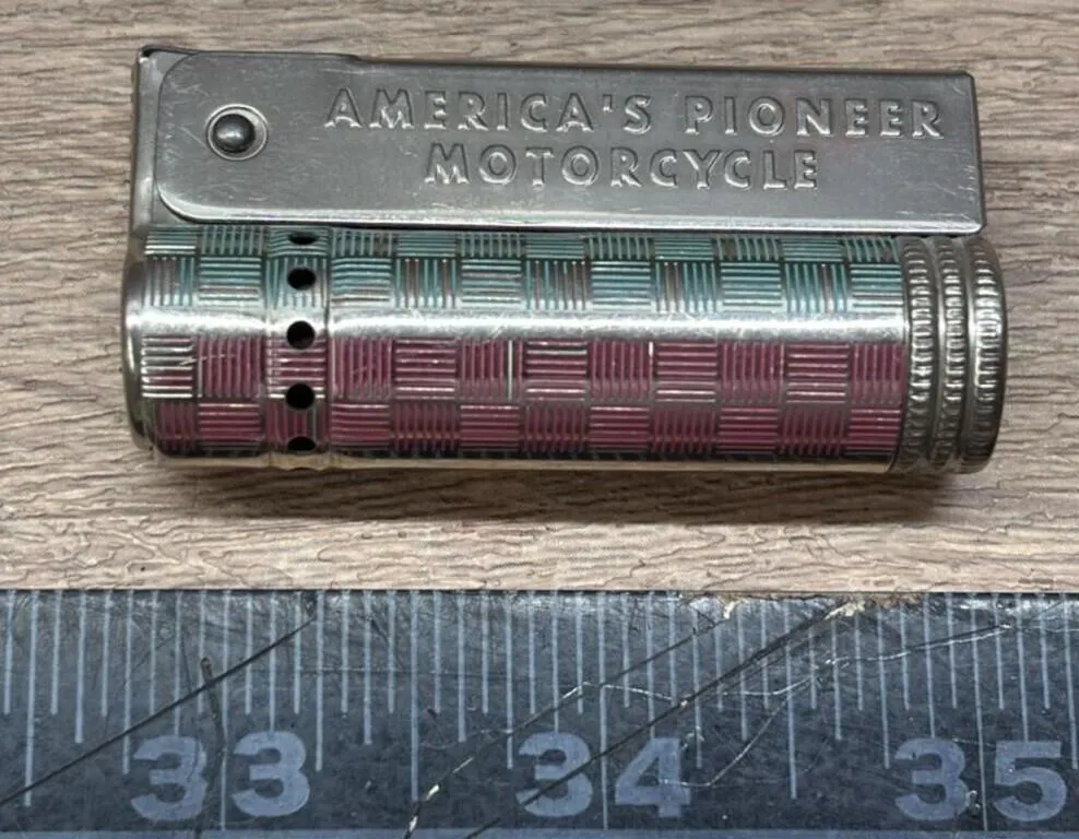 Indiana America’s Pioneer Motorcycle Lighter. *DC