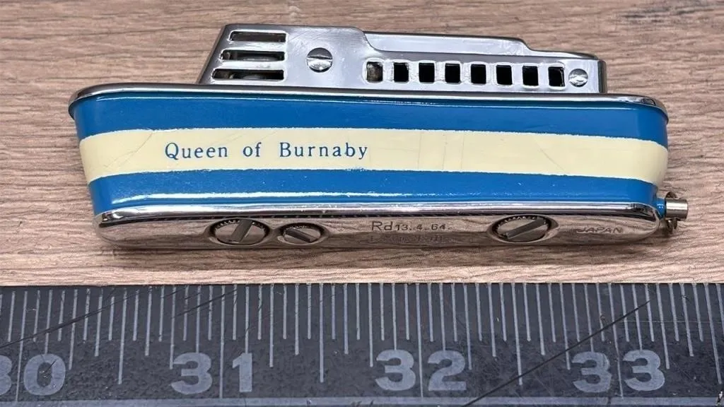 Queen Of Burnaby EA Morris Lighter *DC