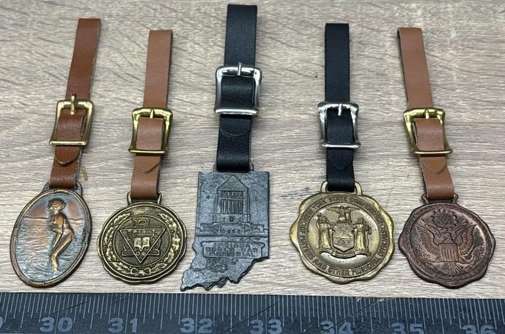 5 Asst. Watch Fobs. *DC