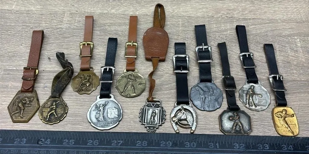 11 Asst. Watch Fobs. *DC