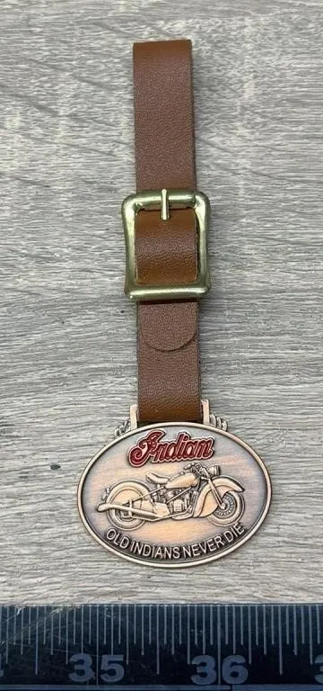 Old Indians Never Die Pocket Watch Fob. *DC
