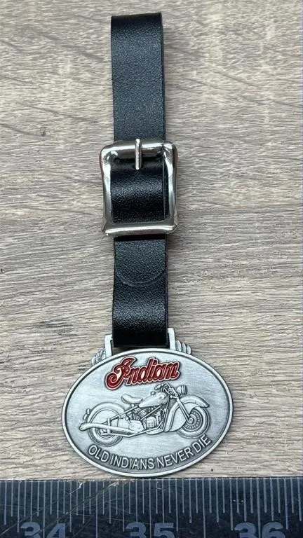 Old Indians Never Die Pocket Watch Fob. *DC