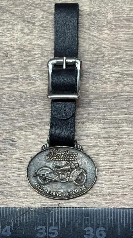 Old Indians Never Die Pocket Watch Fob. *DC