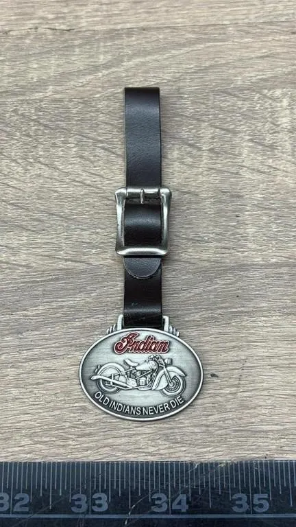 Old Indians Never Die Pocket Watch Fob. *DC