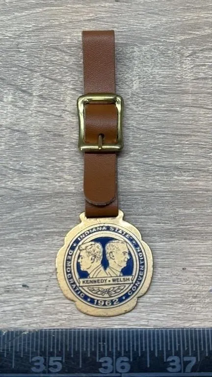 1962 Indiana State Kennedy/Welsh Pocket Watch