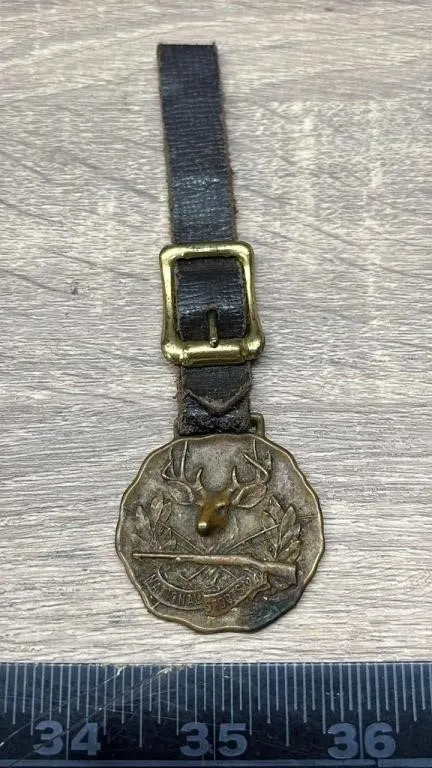 National Sportsman Pocket Watch Fob. *DC