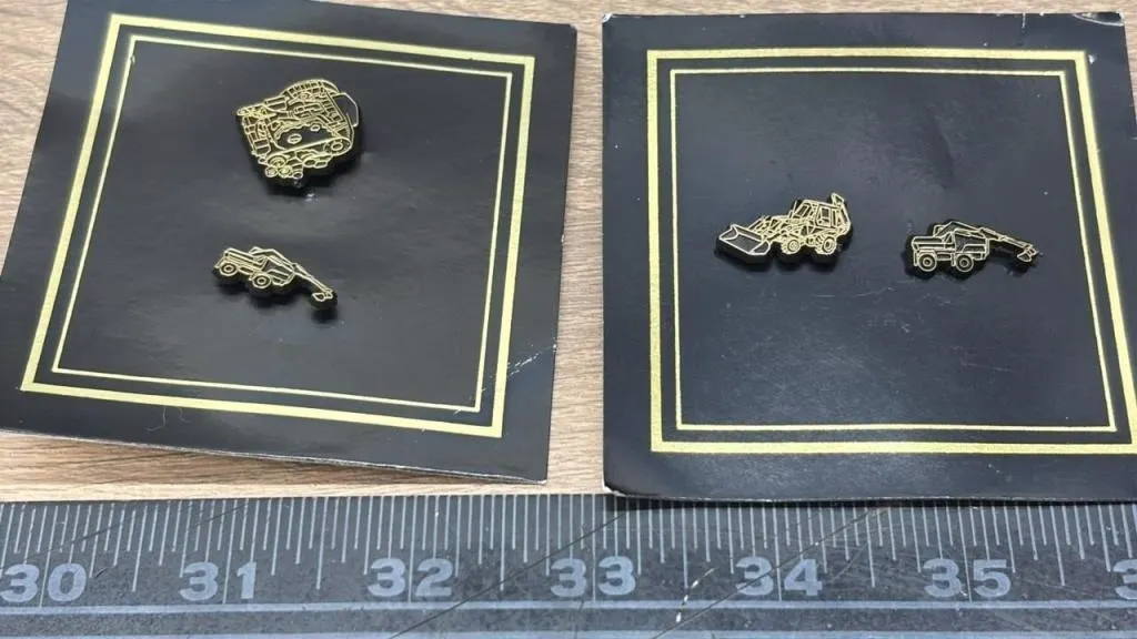 4 Asst. Pins. *DC