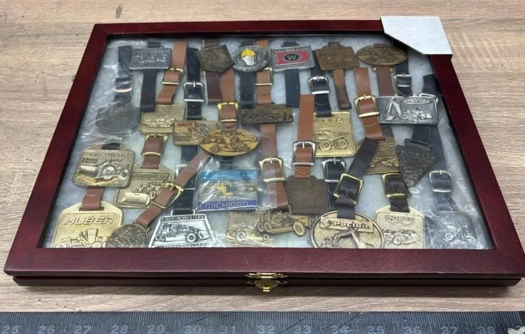 Display Case Of Michigan, Wabaco Etc. Pocket