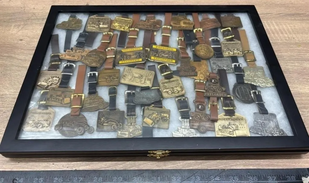 Display Case Of International, Allis Chalmers,