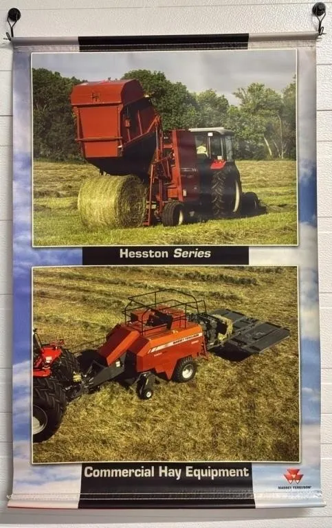 Massey Ferguson Dealership Vinyl Advertising