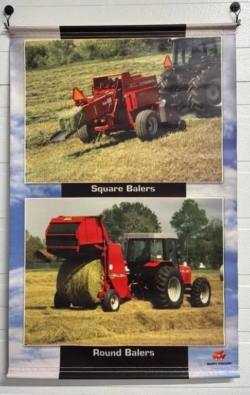 Massey Ferguson Dealership Vinyl Advertising