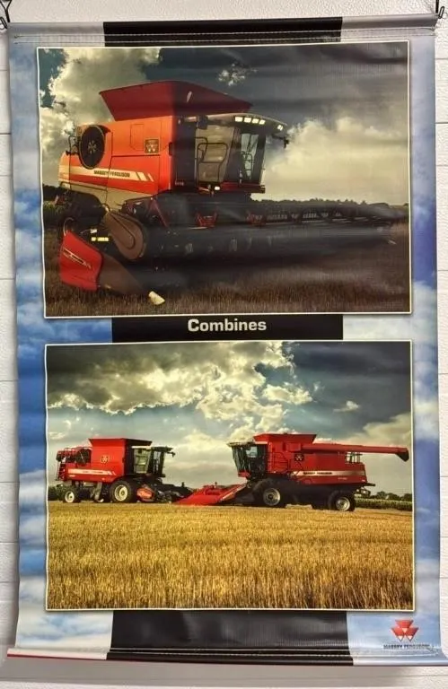 Massey Ferguson Dealership Vinyl Advertising