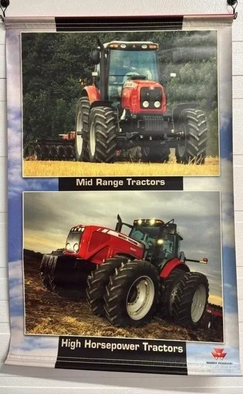 Massey Ferguson Dealership Vinyl Advertising