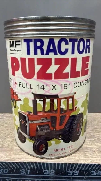 Vintage Massey Ferguson 1155 Tractor Puzzle.