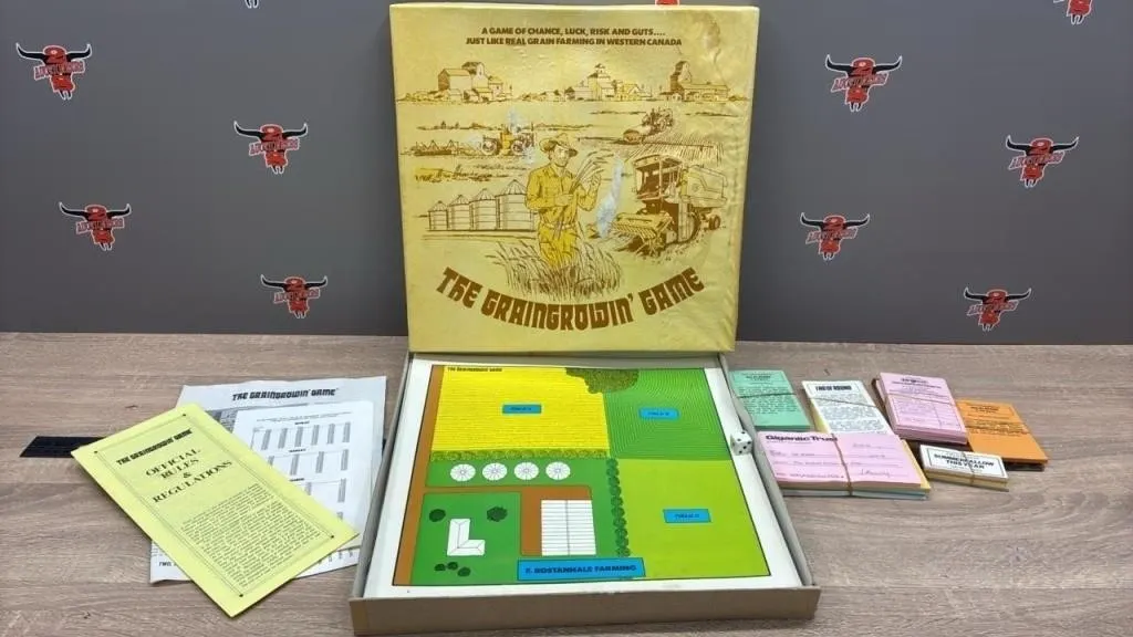 The Graingrowin’ Game Farming Board Game.