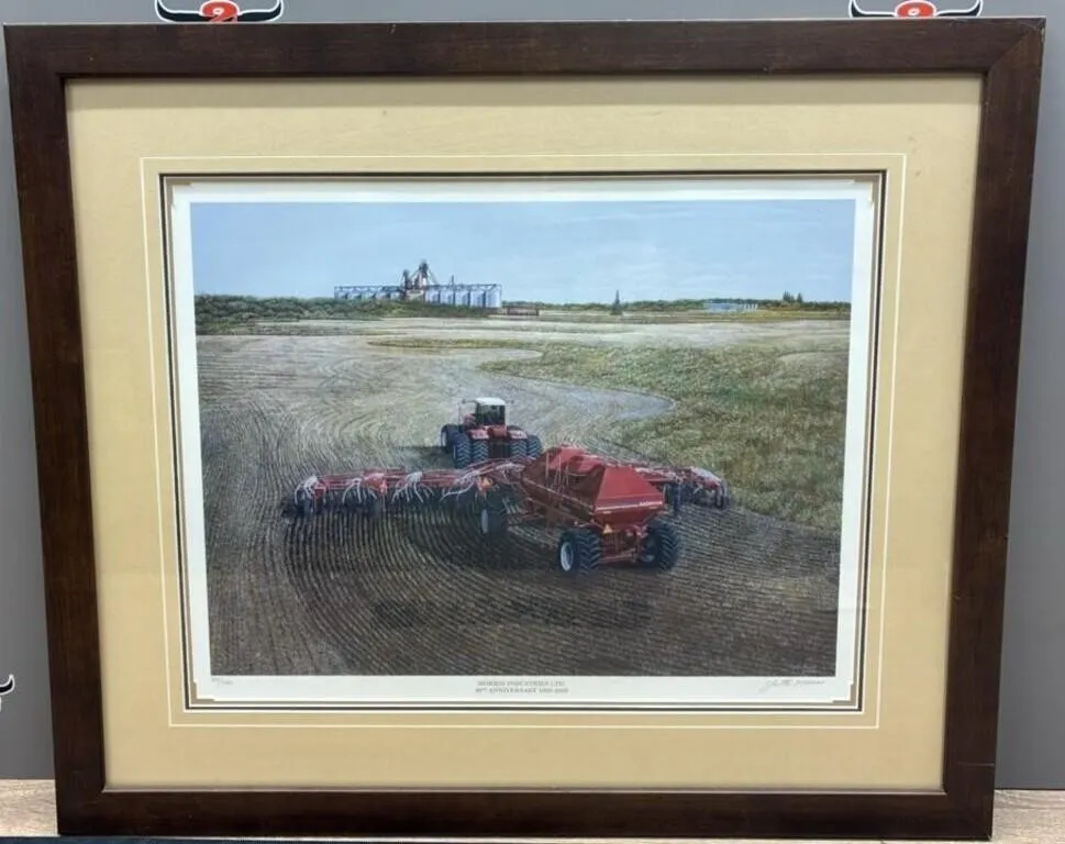 Framed Signed/Numbered (35/100) Print By Yvette