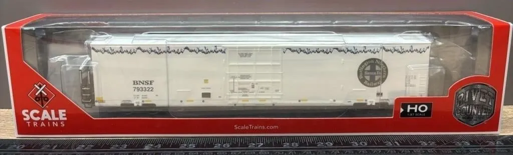HO Rivet Counter BNSF Railway Car. Unused.