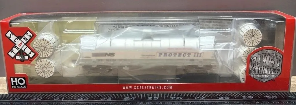 HO Rivet Counter Norfolk Southern Steel Car.