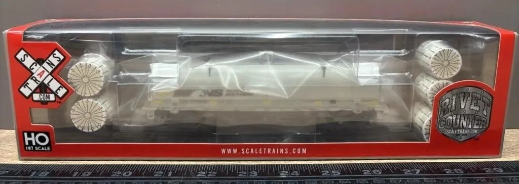 HO Rivet Counter Norfolk Southern Steel Car.