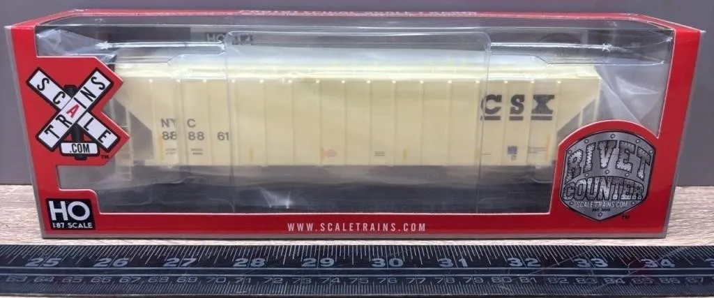 HO Rivet Counter CSX Transportation Covered