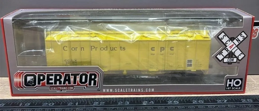 HO Operator Scale Train CCLX Covered Hopper.