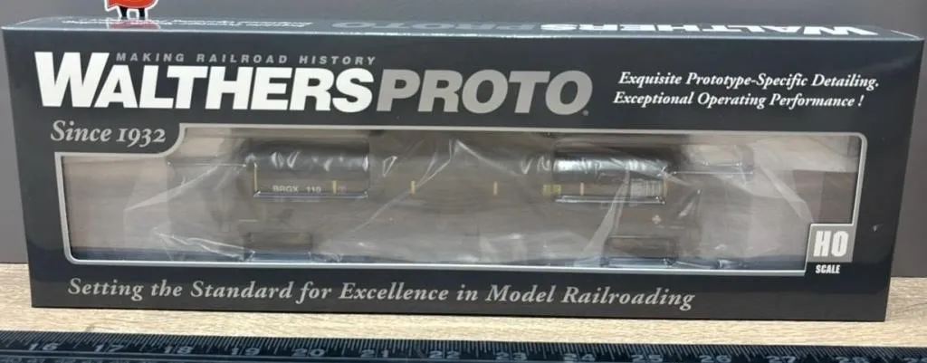 HO Walthers Proto BRGX Trinity 145 Gal Tank Car.
