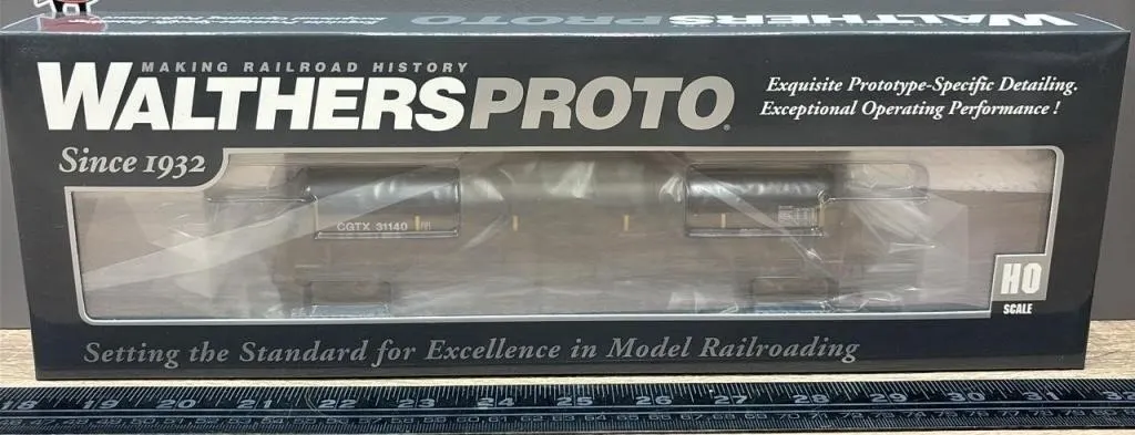 HO Walthers Proto CGTX Trinity 145 Gal Tank Car.
