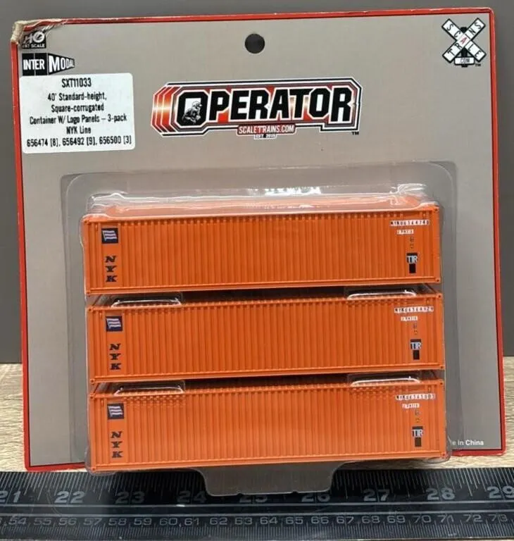 HO Operator Scale Trains NYK Height Square