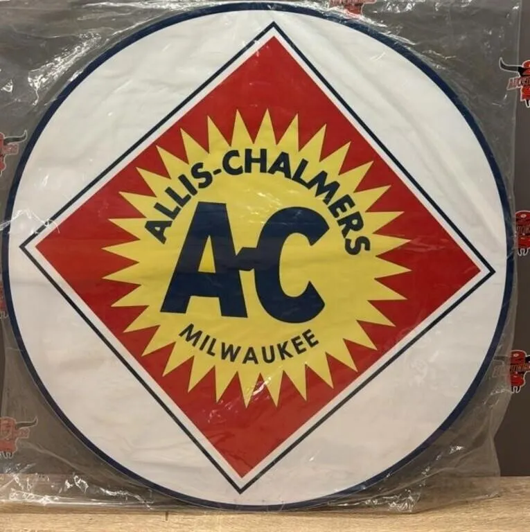 Allis Chalmers Milwaukee 23” Tin Sign.