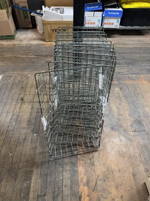 (27) Wire Freezer Baskets