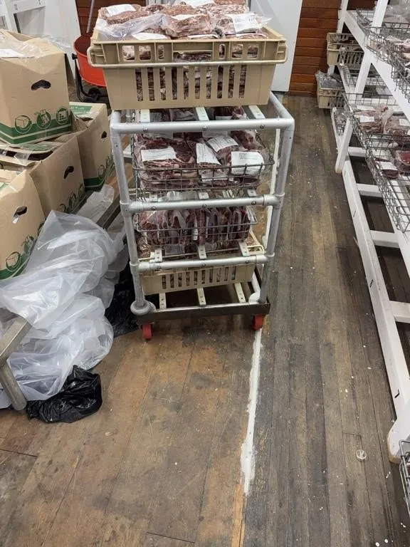 Rolling Stainless Cart